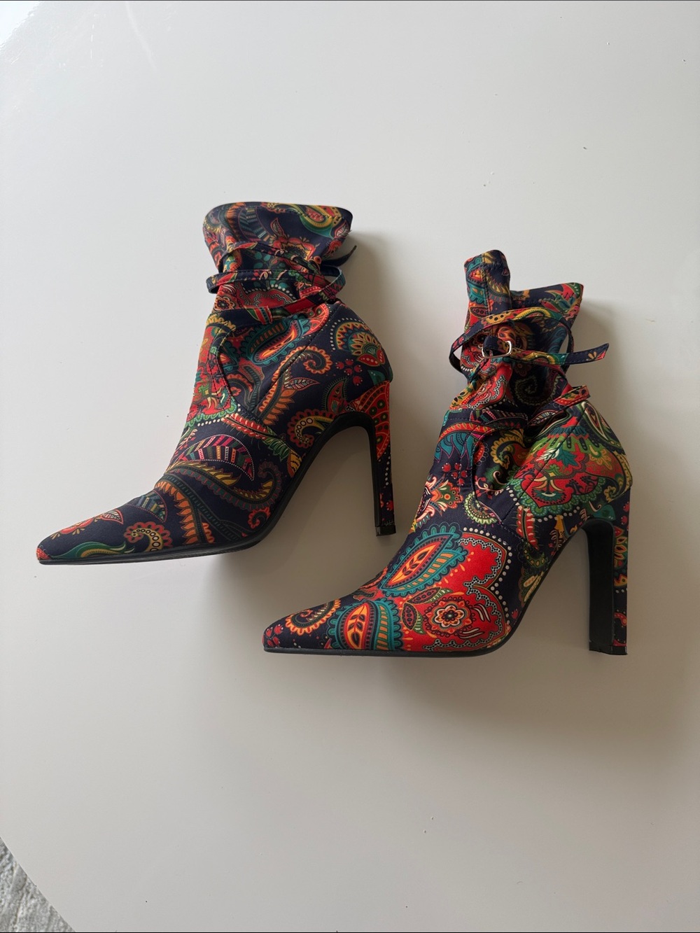 Gisele Paisley Ankle Bootie - Picture 5 of 9